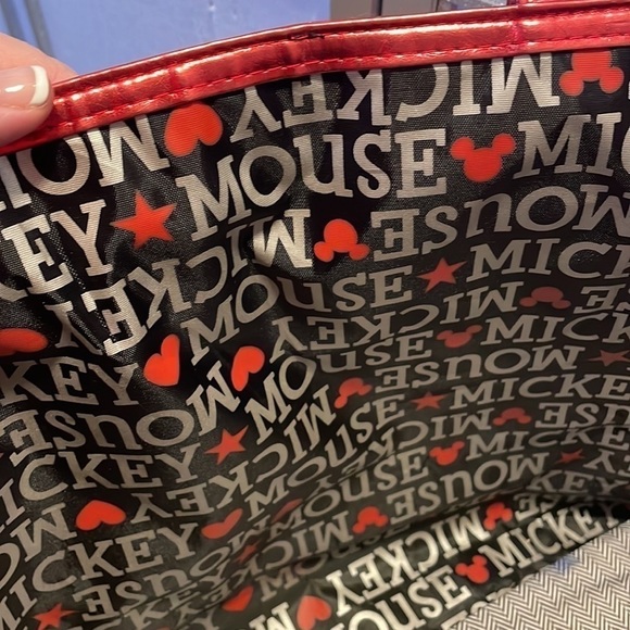 DISNEY Red Tote - Picture 5 of 6